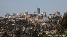 A general view of Kigali city center on May 26, 2021. (Photo by Ludovic MARIN / AFP) (Photo by LUDOVIC MARIN/AFP via Getty Images)
