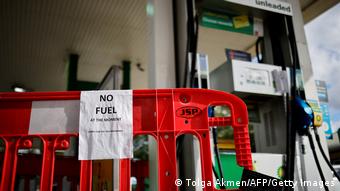 London | Tankstellen | Treibstoffkrise 
