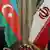 Flaggen Aserbaidschan und Iran