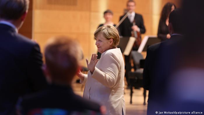 Angela Merkel w Dniu Jedności Niemiec, 3.10.2021