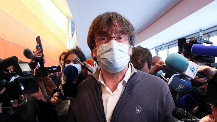 Belgien Brüssel Katalonien Spanien Puigdemont 