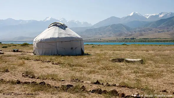 Jurte in Kirgisien