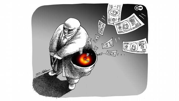 Iran | Karikatur der Woche von Mana Neyestani zum Thema Korruption Iran | Karikatur der Woche von Mana Neyestani zum Thema Korruption
