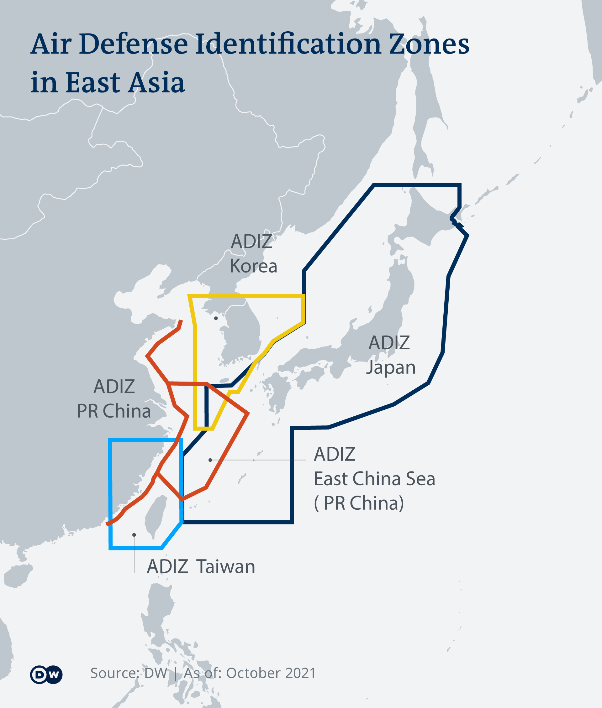 China′s Taiwan military incursions test the limits of airspace | Asia | An  in-depth look at news from across the continent | DW | 04.10.2021