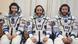 La actriz Yulia Peresild, a la izquierda, el director Klim Shipenko, a la derecha, y el cosmonauta Anton Shkaplerov, miembros de la tripulación principal de la nave espacial Soyuz MS-19 La actriz Yulia Peresild, a la izquierda, el director Klim Shipenko, a la derecha, y el cosmonauta Anton Shkaplerov, miembros de la tripulación principal de la nave espacial Soyuz MS-19