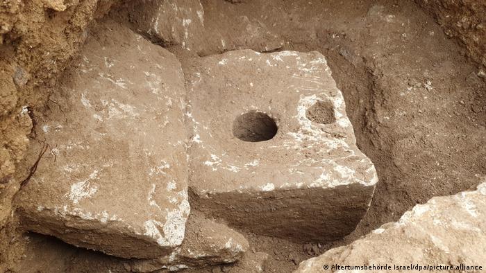 A 2,700-year-old limestone toilet unearthed in Jerusalem