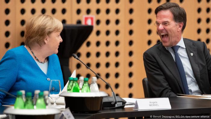 Kanzlerin Angela Merkel und der niederländische Regierungschef Mark Rutte Kanzlerin Angela Merkel und der niederländische Regierungschef Mark Rutte