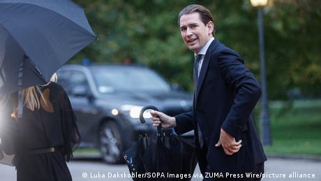 Австрийският канцлер Себастиан Курц е централната фигура по обвиненията в