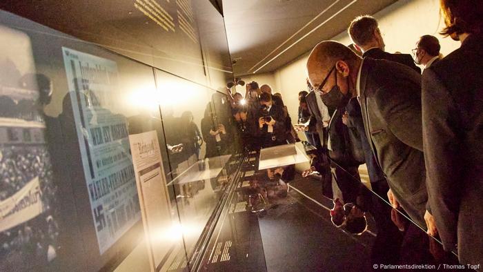 Opening of the new Austrian country exhibition, DISTANCE - AUSTRIA AND AUSCHWITZ