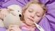 Sick child in bed Sick child in bed