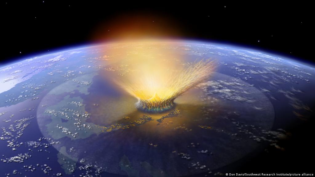 Nuevas pruebas muestran cuándo cayó el asteroide que mató a los dinosaurios:  en plena primavera | Ciencia y Ecología | DW 