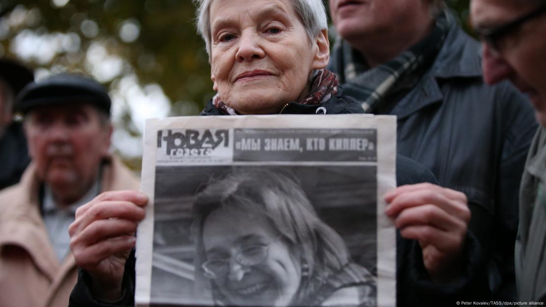 Gazeteci Anna Politovskaya 2006 yılında öldürüldü Gazeteci Anna Politovskaya 2006 yılında öldürüldü