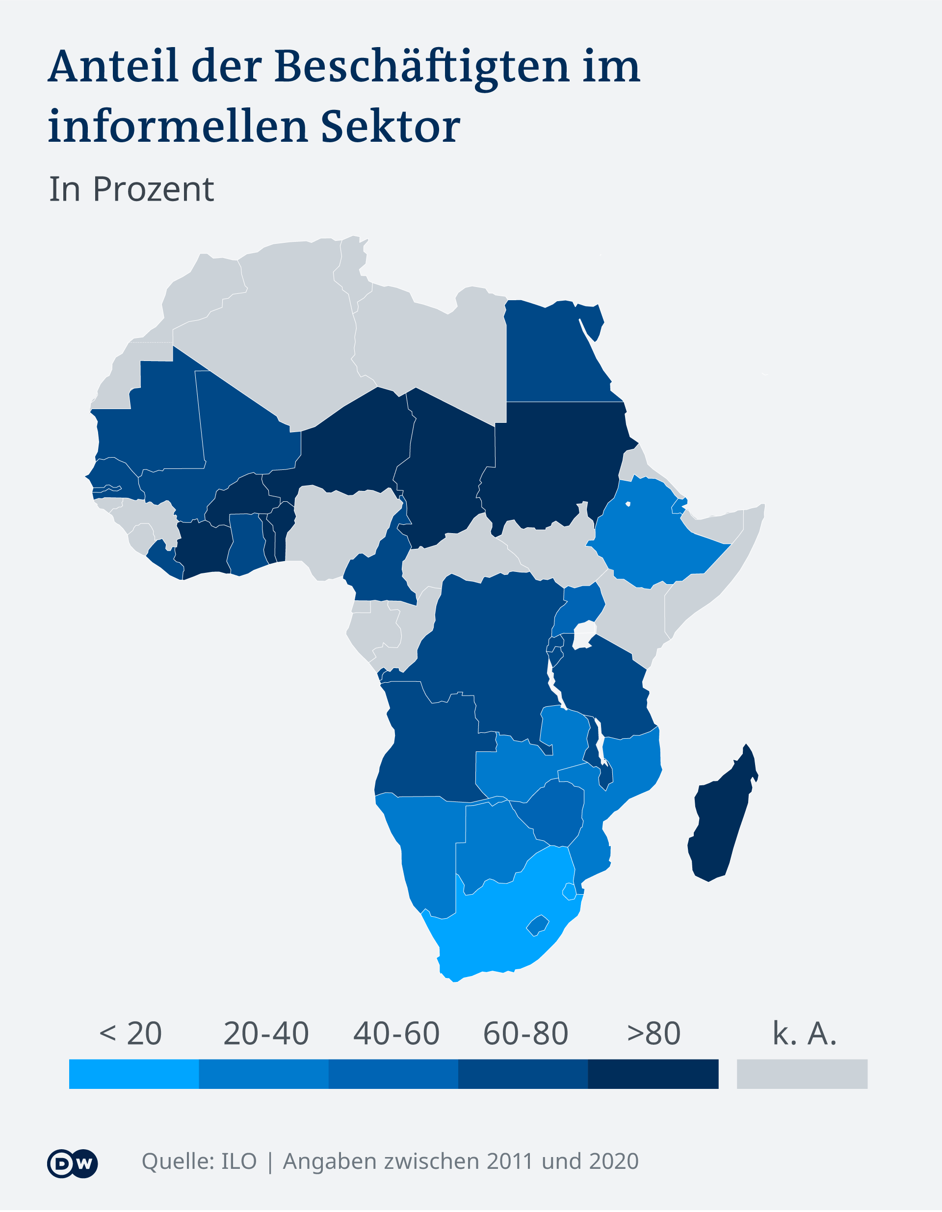 Infografik Afrika Beschäftigungskrise DE