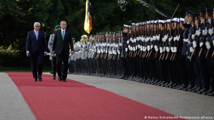 Almanya Cumhurbaşkanı Steinmeier, Erdoğan'ı 2018'de Berlin'de karşılamıştı.