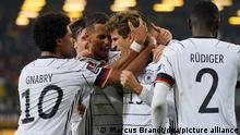 Германия выиграла в отборочном матче ЧМ-2022 по футболу у Румынии