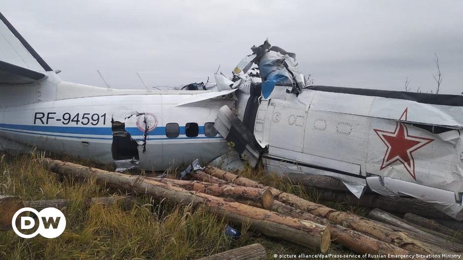 Tote bei Flugzeugabsturz in Russland
