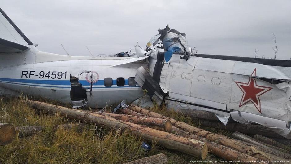 Tote bei Flugzeugabsturz in Russland