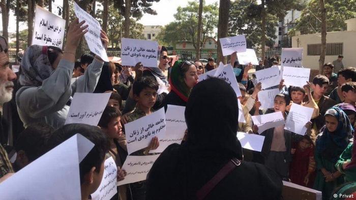 Las protestas por los derechos de las mujeres se han repetido en distintas ciudades de Afganistán.