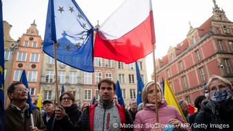 Polen | Urteil Verfassungsgericht | Demonstration in Gdansk