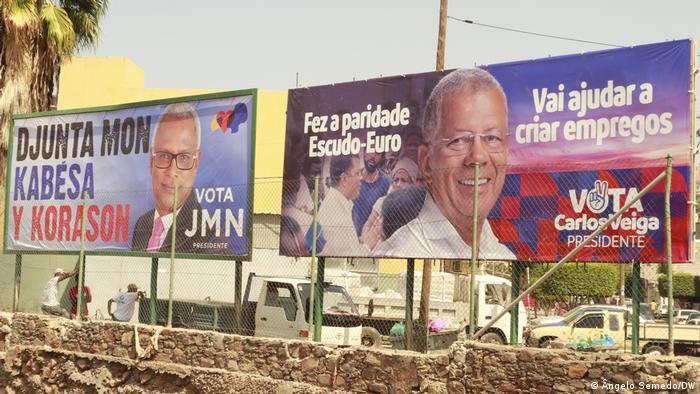 Kap Verde Präsidentschaftswahl | Wahlkampfplakate