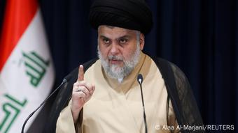 Irak Wahlen Der irakische schiitische Geistliche Muqtada al-Sadr