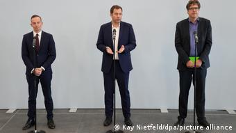 Οι ΓΓ των Φιλελευθέρων, Βίσινγκ, του SPD, Κλίνγκμπαϊλ, των Πρασίνων, Κέλερ