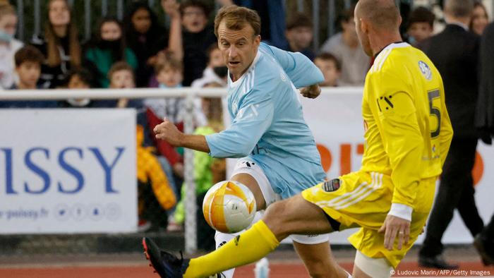Frankreich | Emmanuel Macron Benefiz Fussballspiel