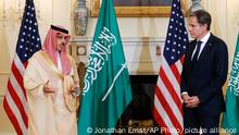 Blinken na ziyarar aiki a Saudiyya 
