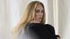 British singer Adele looks into the camera British singer Adele looks into the camera