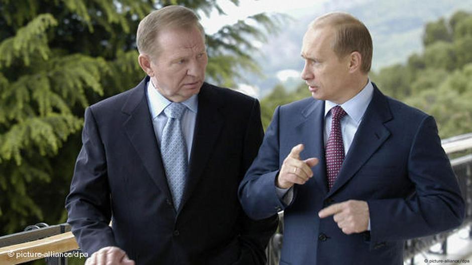 Leonid Kučma i Vladimir Putin na Jalti, 23.04.2004.