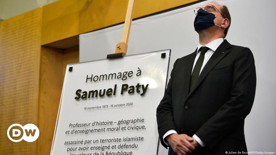 La France commémore Samuel Paty |  Actuellement Europe |  DW