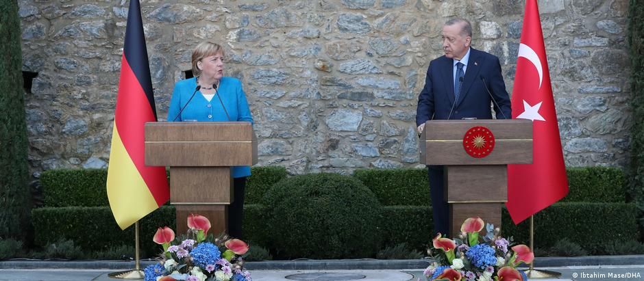 Türkei Staatsbesuch l Kanzlerin Merkel trifft Präsident Erdogan in Istanbul