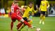 Donyell Malen on the ball for Borussia Dortmund Donyell Malen on the ball for Borussia Dortmund