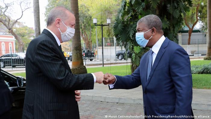 Angola | Recep Tayyip Erdogan trifft Joao Manuel Goncalves Lourenco