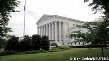 FILE PHOTO: A general view of the U.S. Supreme Court building in Washington, D.C., U.S. June 25, 2021. REUTERS/Ken Cedeno/File Photo