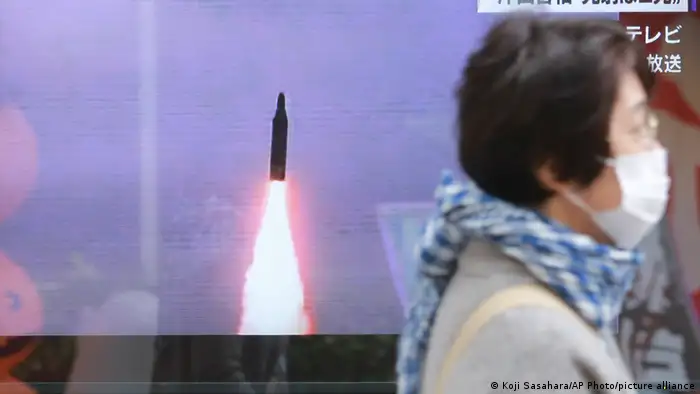 Japan Nordkorea Raketentest