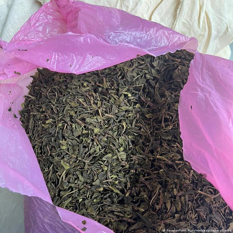 khat tobacco Munich officials seize 1.2 tons of banned stimulant khat
