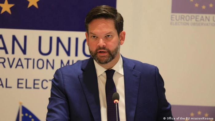 Kosovo | Lukas Mandl | Leiter der EU-Wahlbeobachtungsmission PK