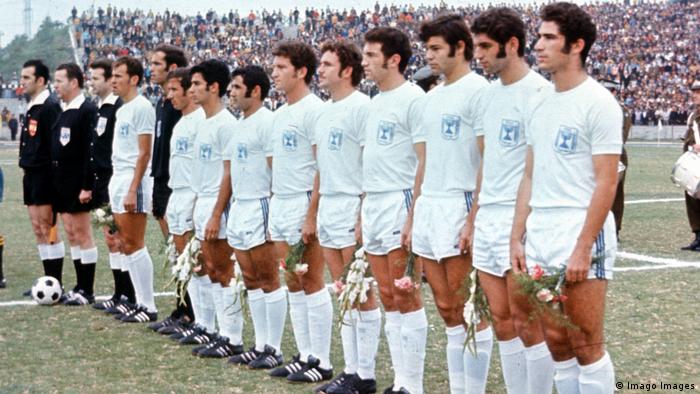 شارك المنتخب الإسرائيلي مرة واحدة في نهائيات كأس العالم وكانت في المكسيك عام 1970. 
