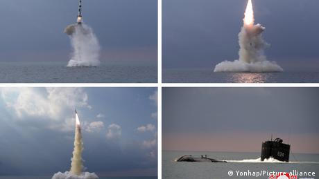 Nordkorea Teststart einer neuen SLBM