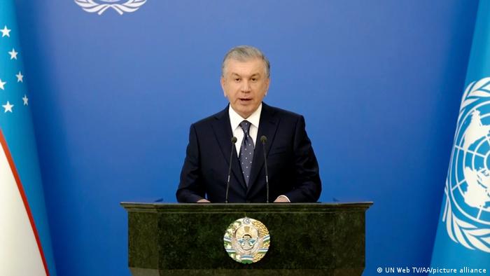 UN Generalversammlung | Präsidentvon Usbekistan Shavkat Mirziyoyev