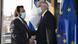 Straßburg | Felix Ulloa Vicepresident von El Salvador und Josep Borrell Straßburg | Felix Ulloa Vicepresident von El Salvador und Josep Borrell