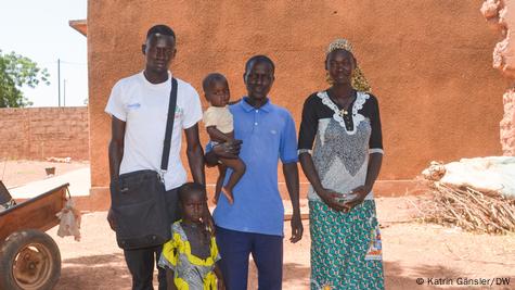 Des déplacés au Burkina Faso