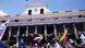 Ecuador Quito Unterstützer von Präsident Guillermo Lasso Ecuador Quito Unterstützer von Präsident Guillermo Lasso