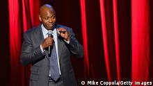 NEW YORK, NY - JUNE 19: A view of atmosphere outside as comedian/actor Dave Chappelle performs at Radio City Music Hall on June 19, 2014 in New York City. (Photo by Mike Coppola/Getty Images)