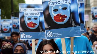 Διαδήλωση Ουιγούρων, πρεσβεία της Κίνας , Λονδίνο