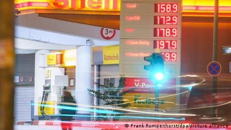 Fuel station in Germany