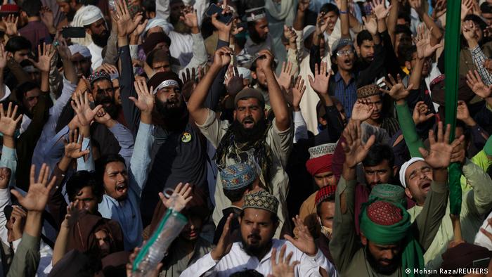 Pakistan Mehrere Tote bei Protesten von verbotener Islamistenpartei