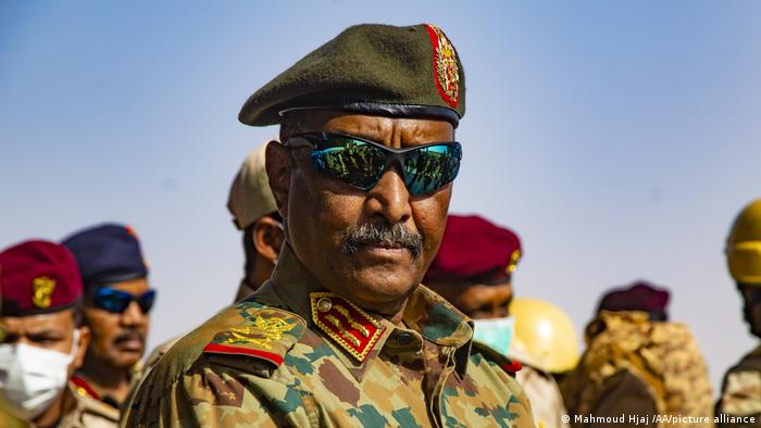 Coup leader General Abdel Fattah al-Burhan 