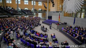 New Bundestag, October 2021 